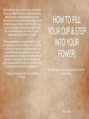 cover image of How to Fill Your Own Cup  & Step Into Your Power!